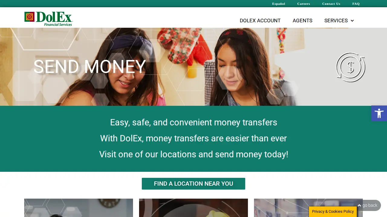 DolEx Agent page