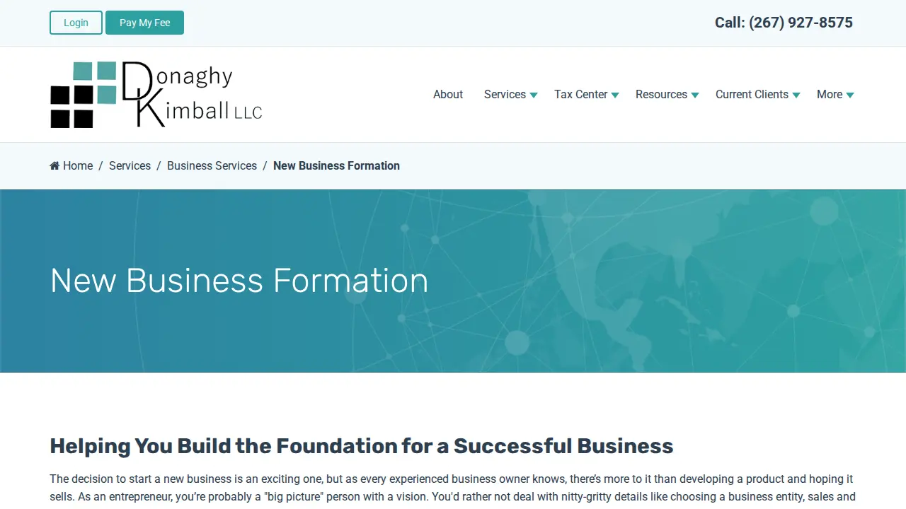 Donaghy Kimball LLC page