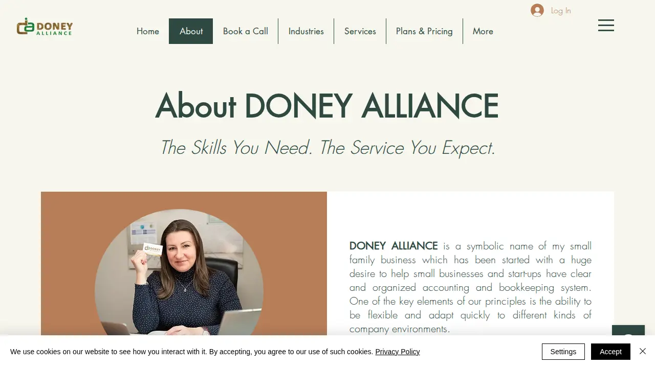 DONEY ALLIANCE page