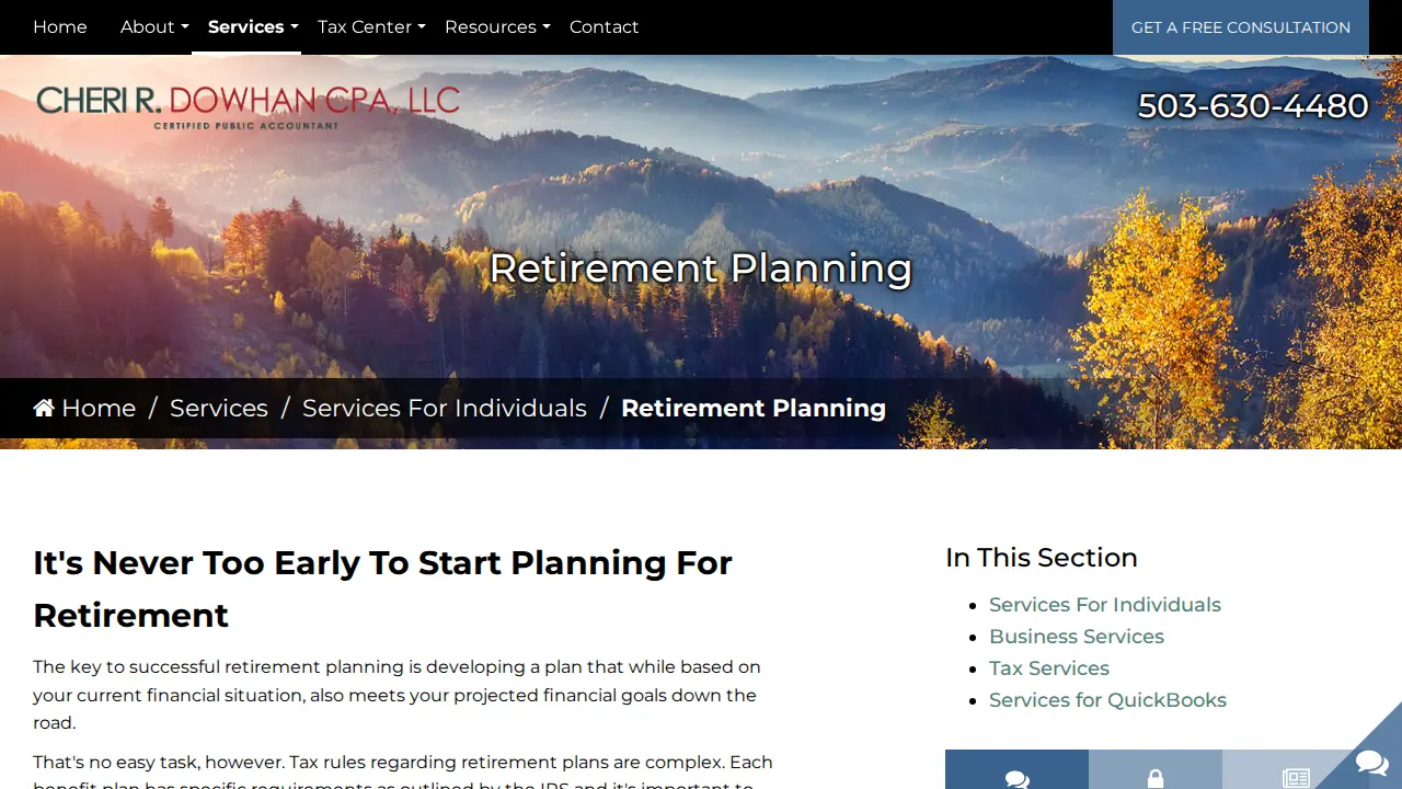 Cheri R Dowhan LLC page