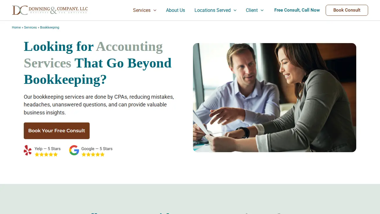 Small Business Accountant Portland CPA | Bookkeeping Service | Estate Planning page