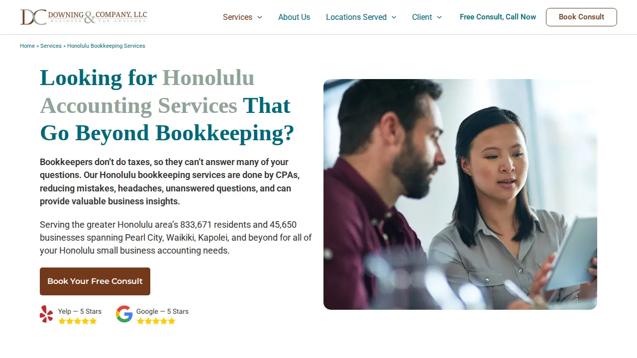 Small Business Accountant Portland CPA | Bookkeeping Service | Estate Planning page