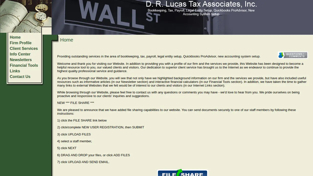 D R Lucas Tax Associates, Inc.
