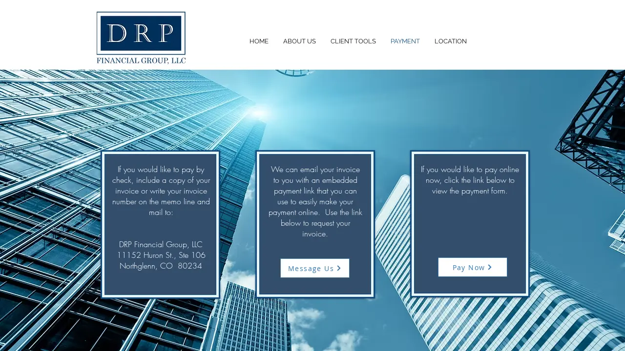 DRP Financial Group, LLC page