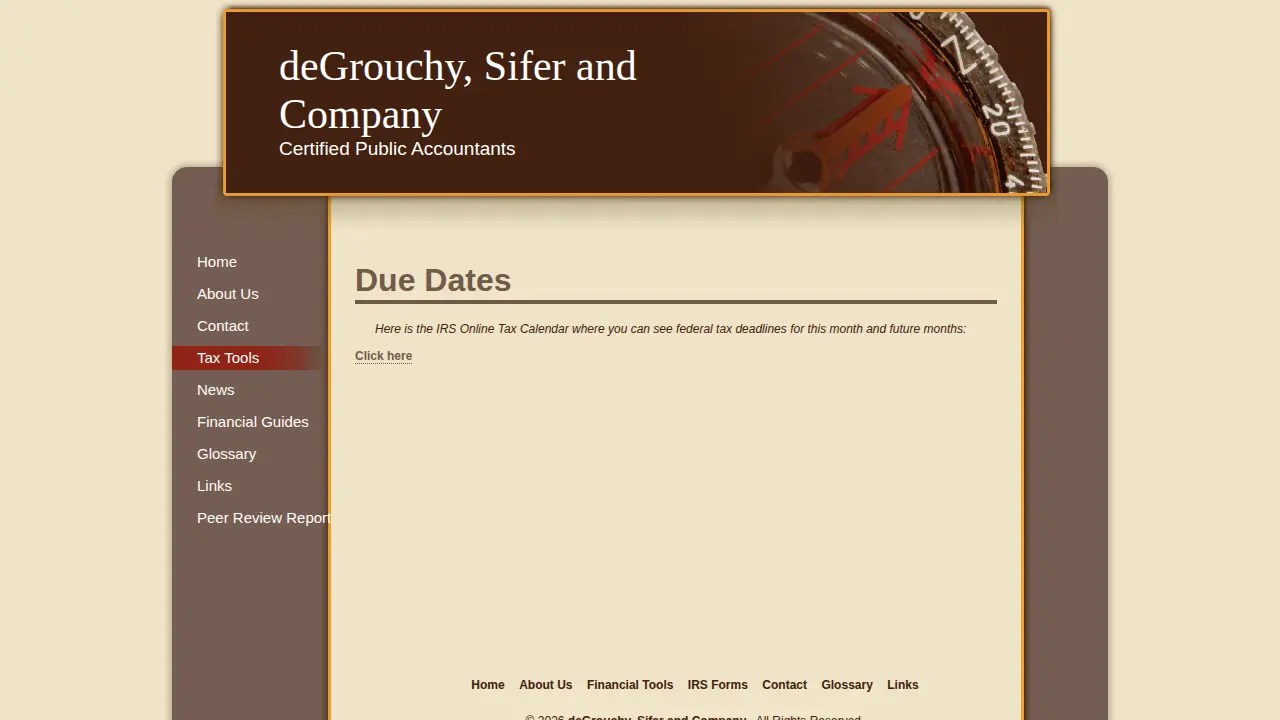 De Grouchy Sifer & Co page