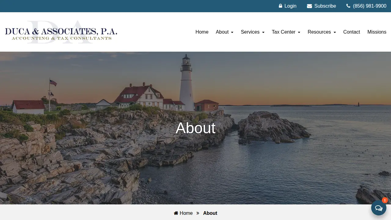 Duca & Associates, P.A. page