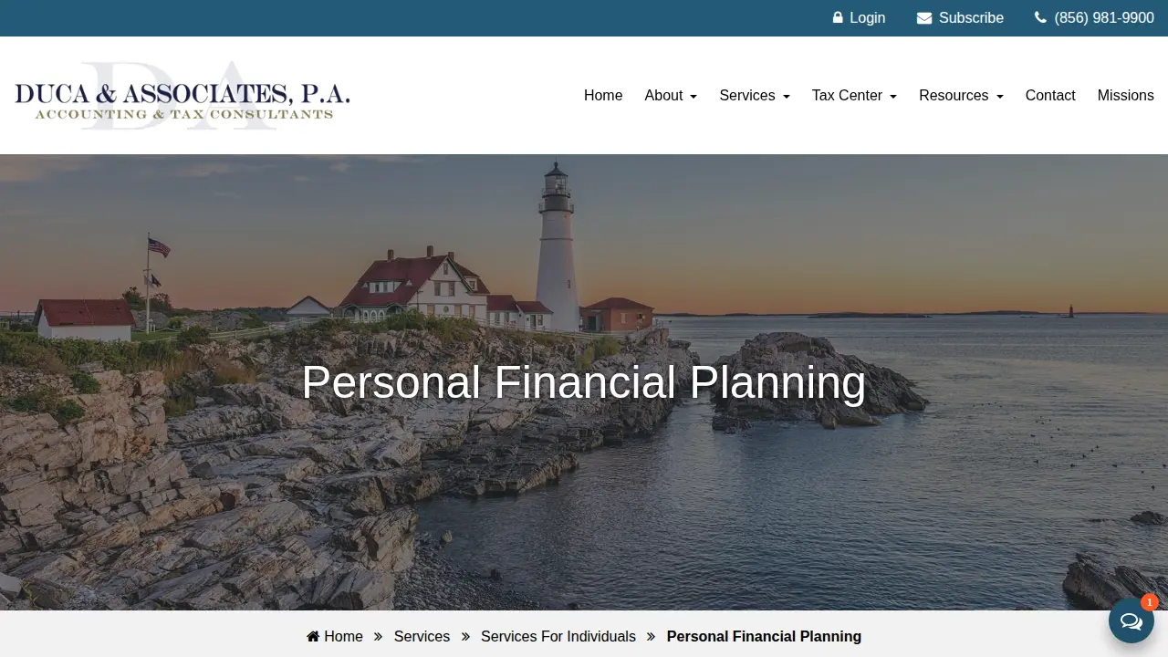 Duca & Associates, P.A. page
