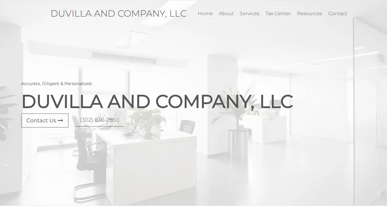 DuVilla and Company, LLC page