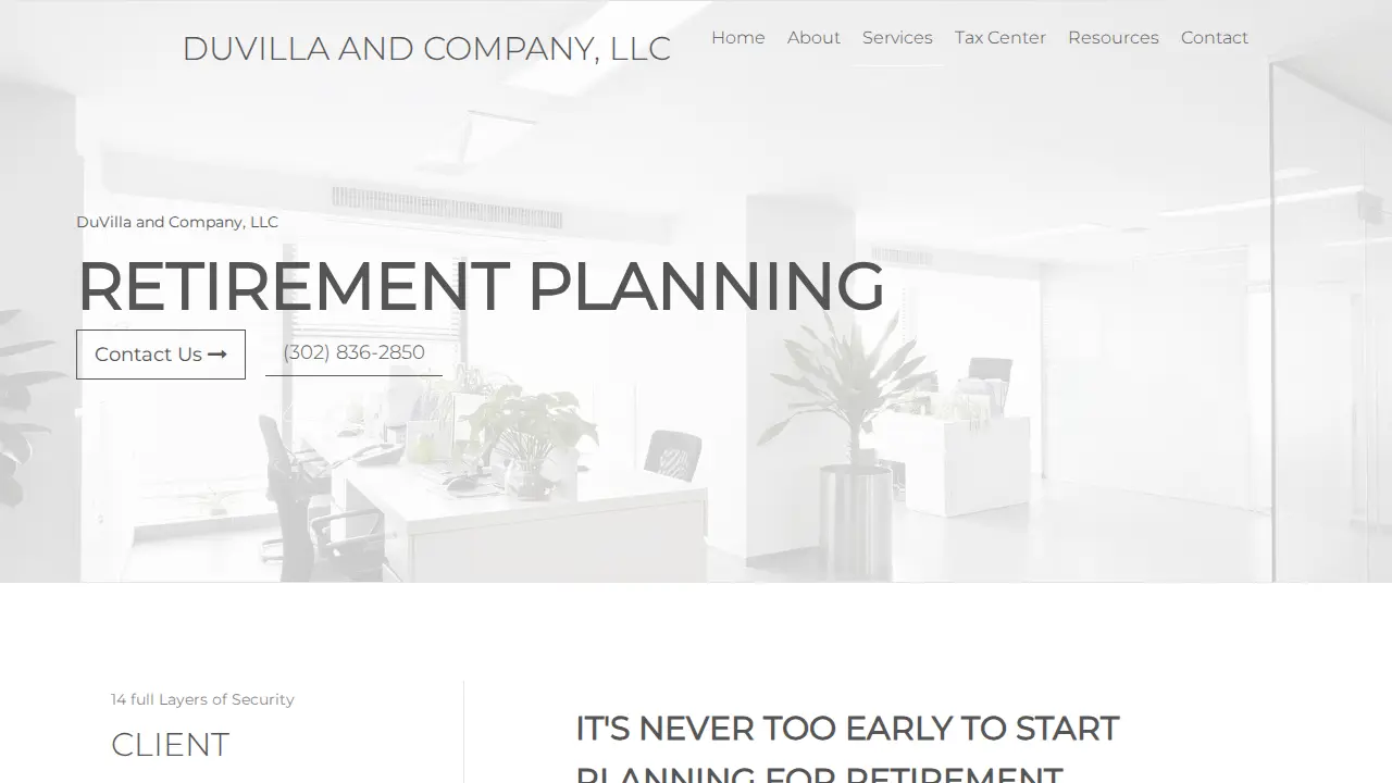 DuVilla and Company, LLC page