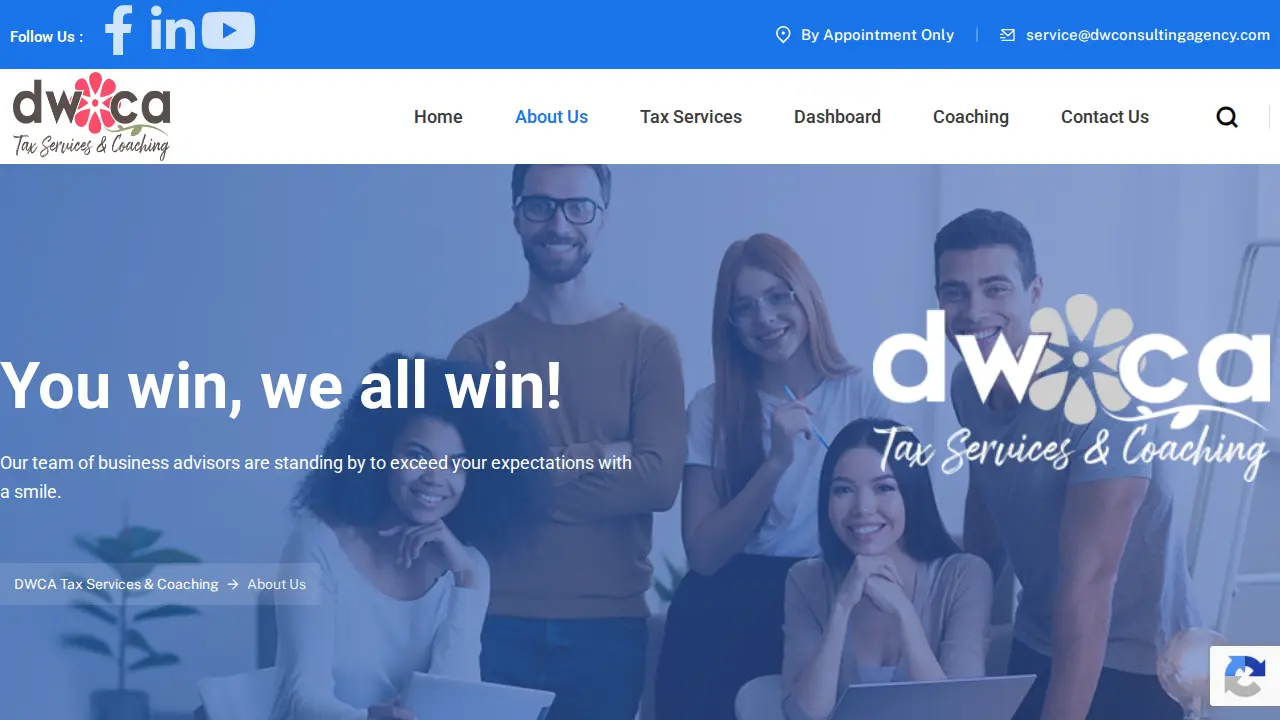 DW Consulting Agency, LLC page