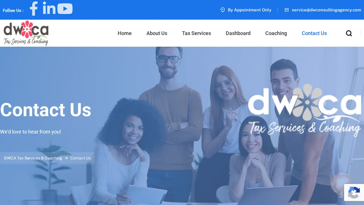 DW Consulting Agency, LLC page