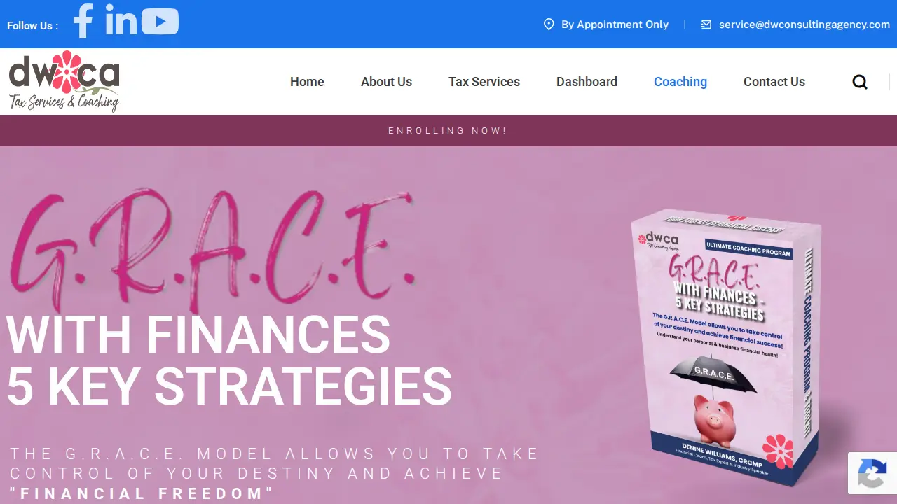 DW Consulting Agency, LLC page