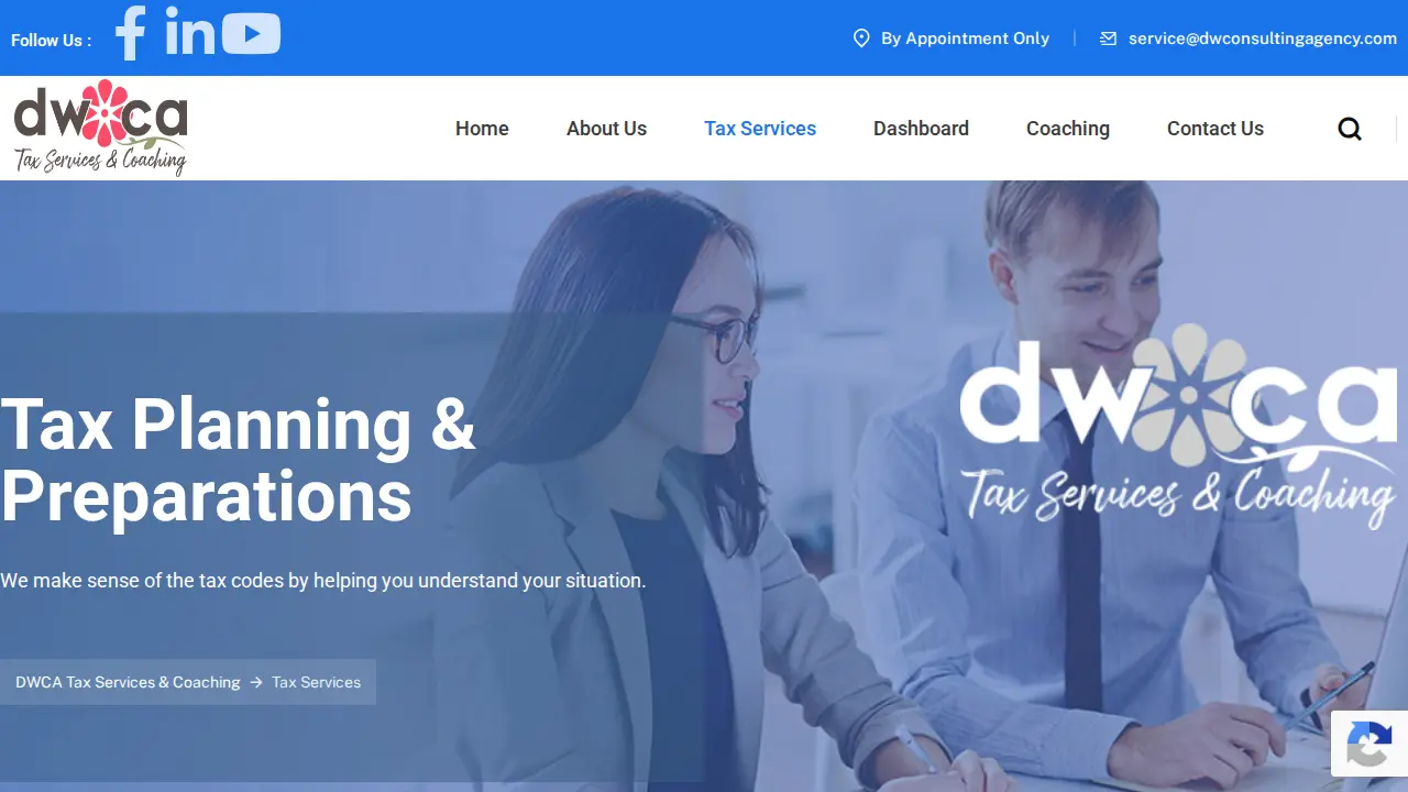 DW Consulting Agency, LLC page