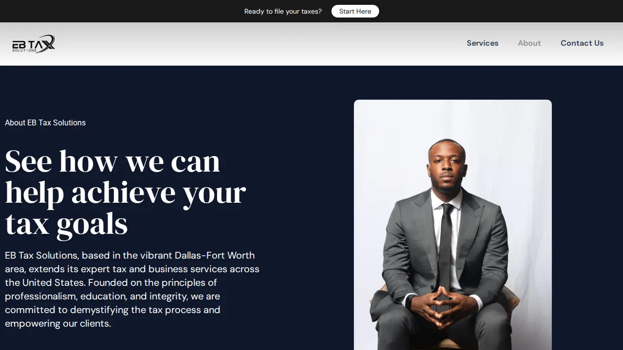EB Tax Solutions LLC page