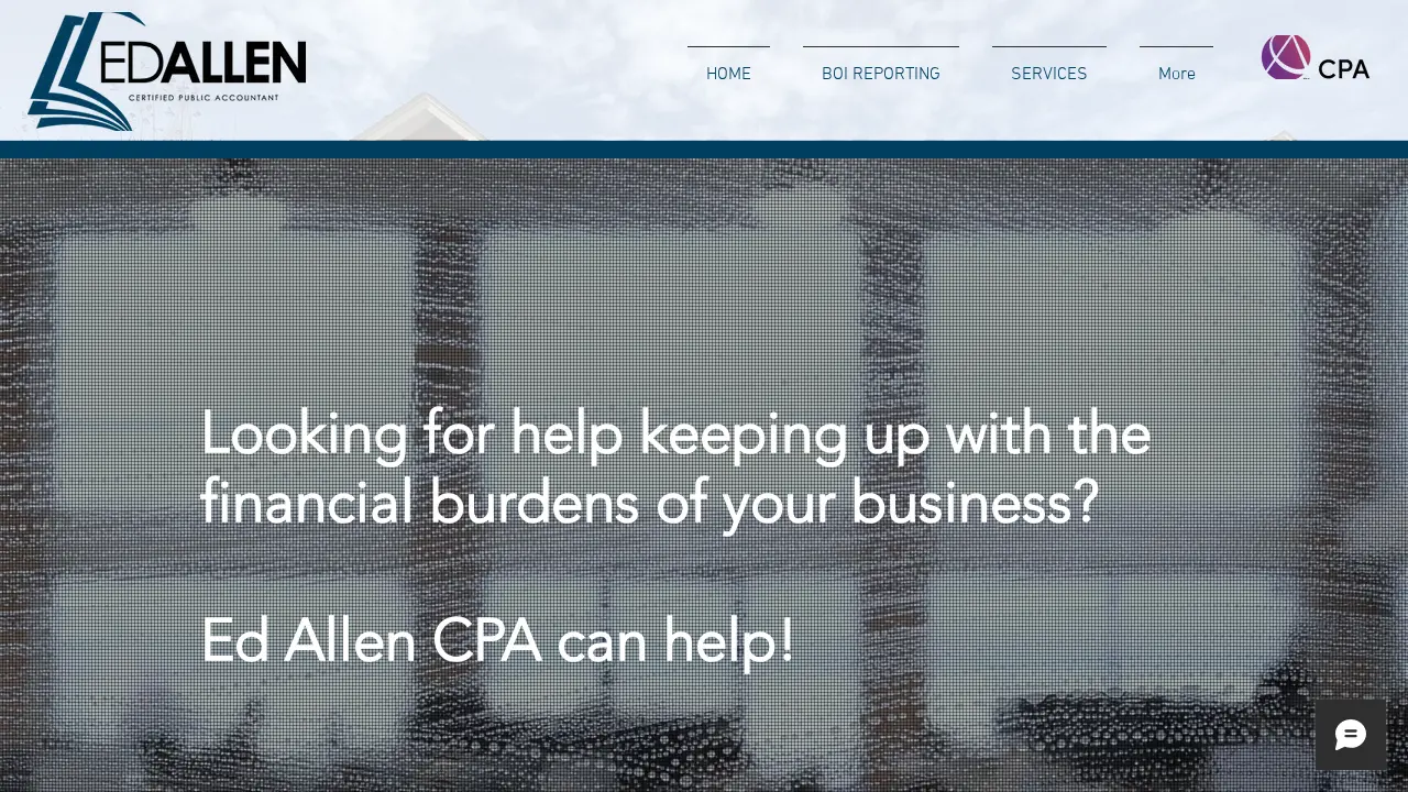 Allen Consulting - Ed Allen, CPA page