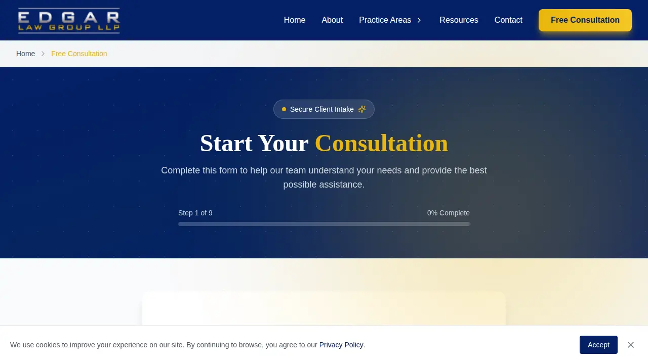 Edgar Law Group, LLP page