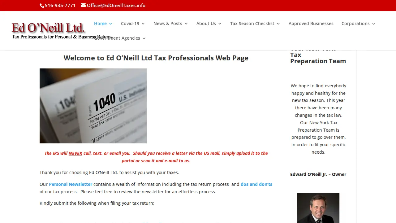 ED ONEILL LTD
