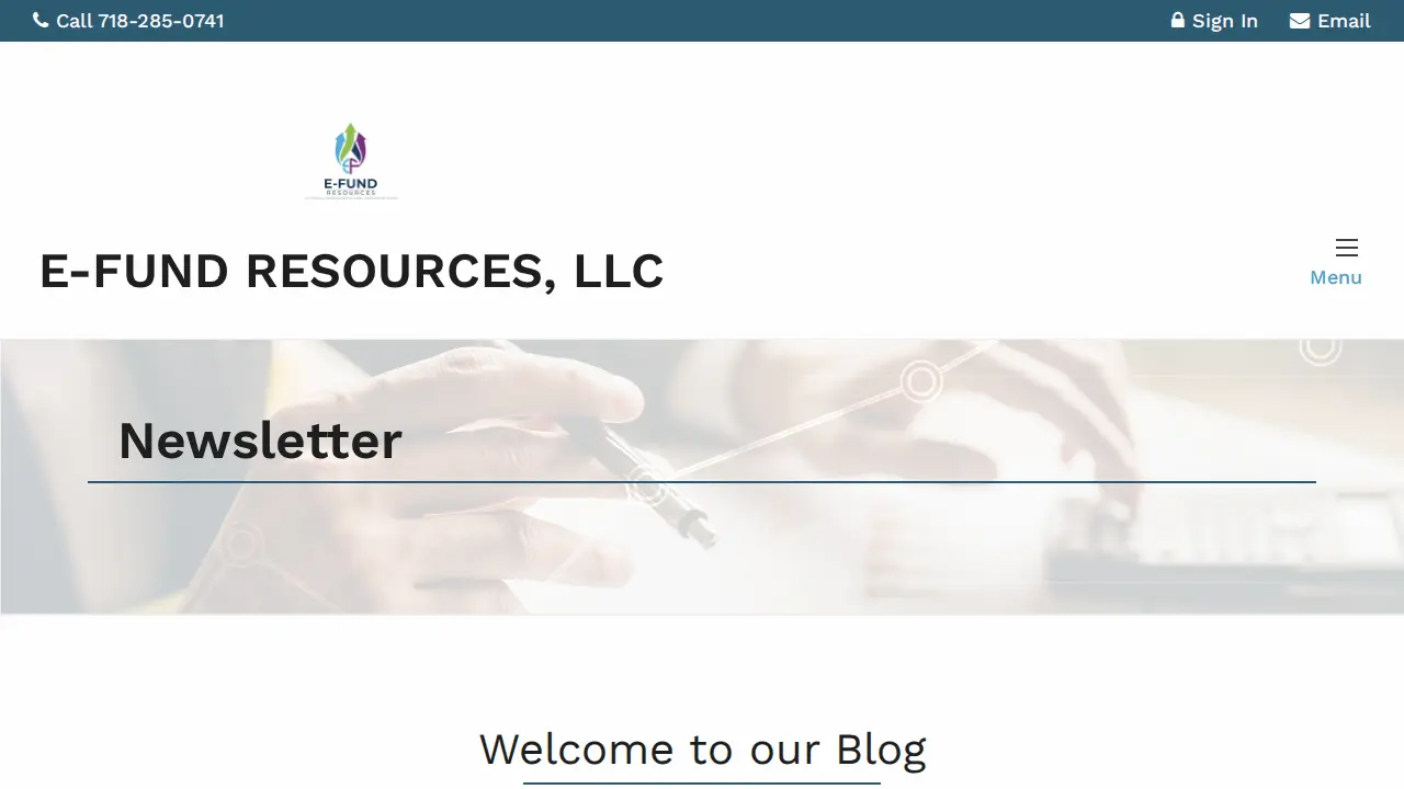 E-Funding Resources, LLC page