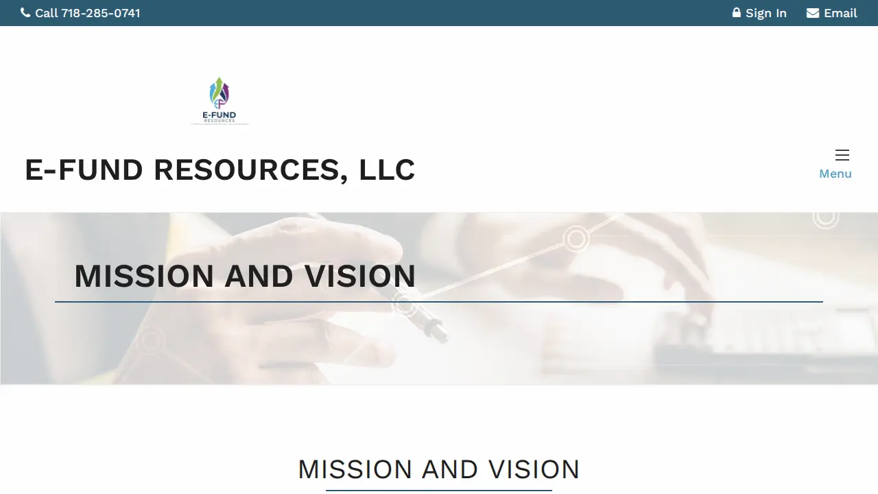 E-Funding Resources, LLC page