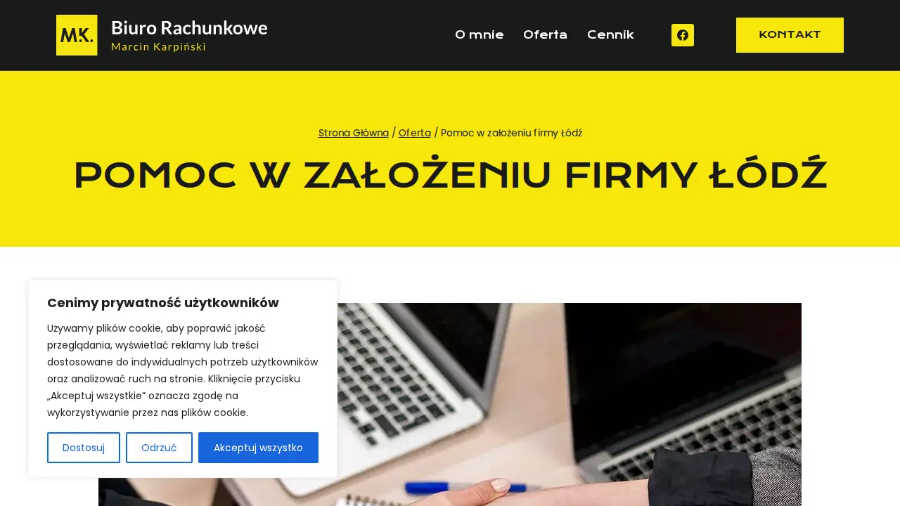 Biuro Rachunkowe Ekspert Podatkowy Marcin Karpiński page