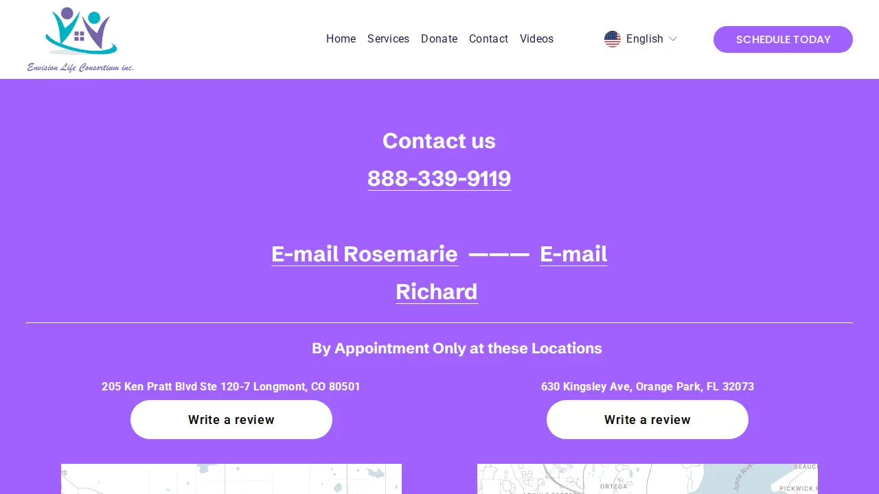 Envision Life Consortium Inc page