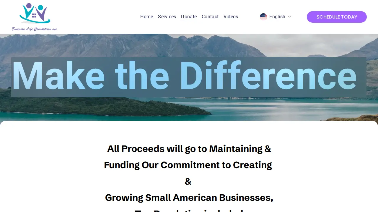 Envision Life Consortium Inc page