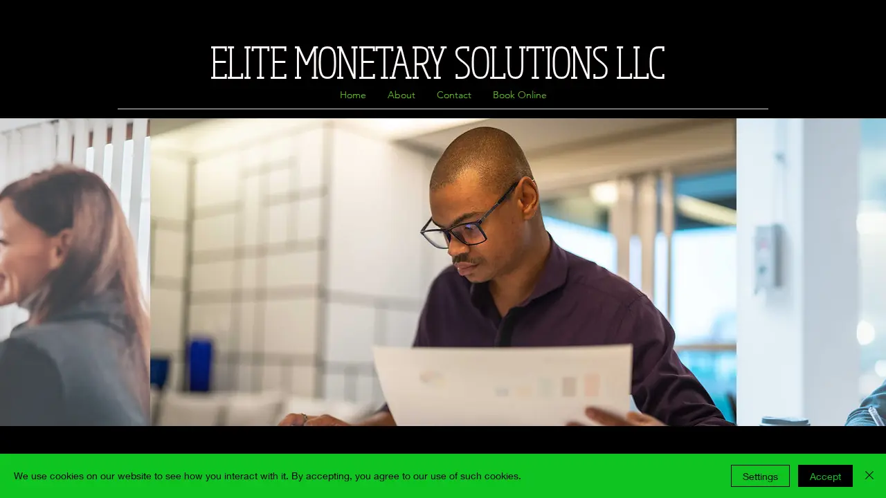 Elite Monetary Solutions LLC website