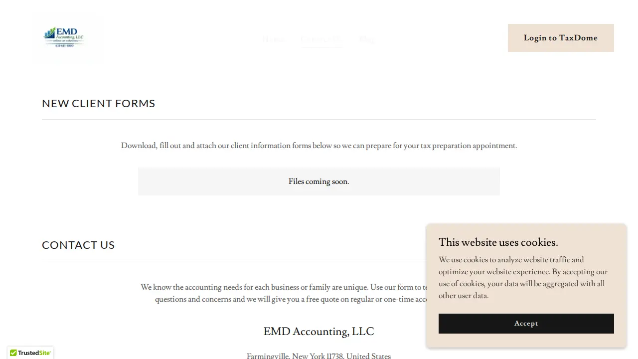 EMD Accounting, LLC page