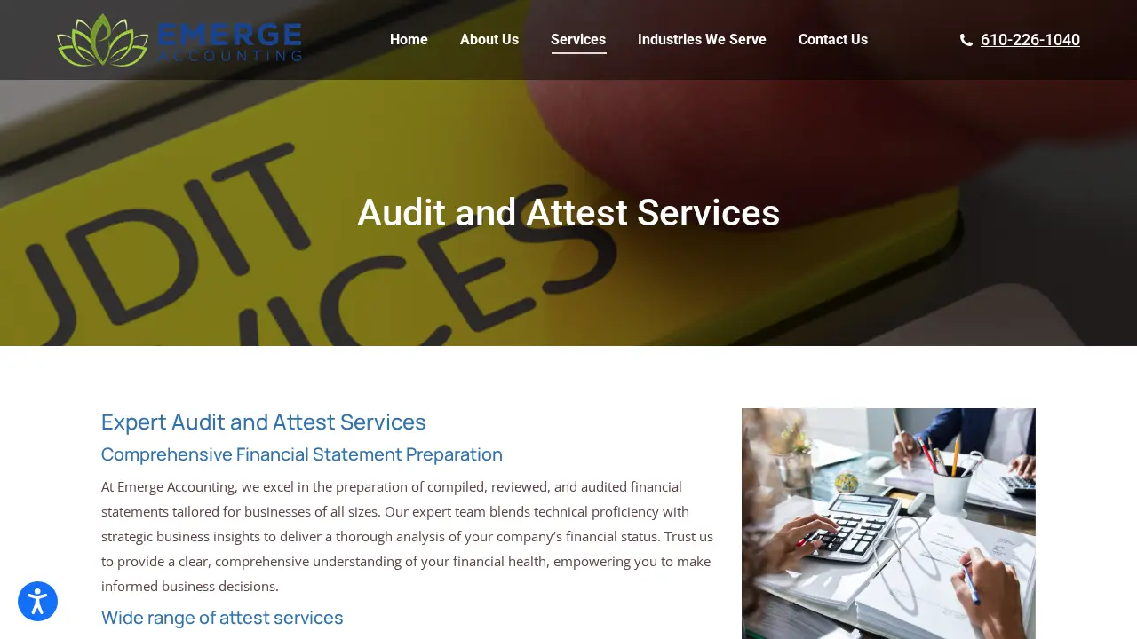 Emerge Accounting Group, PC page