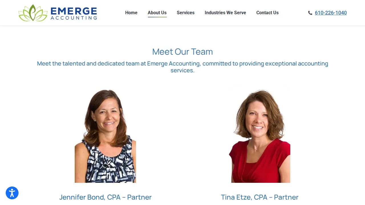 Emerge Accounting Group, PC page