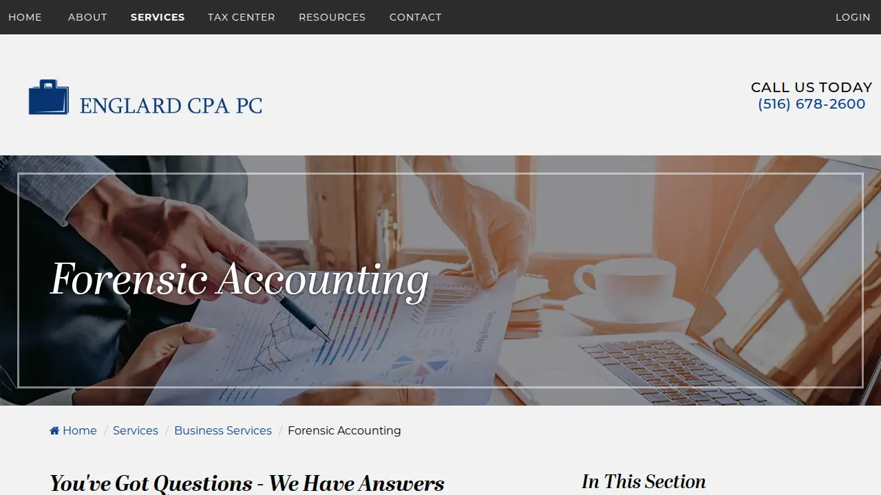 Englard CPA page