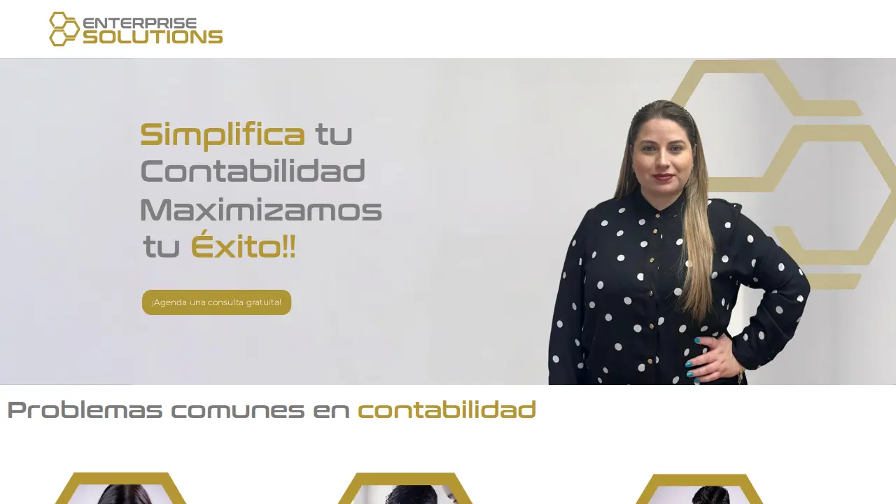 Enterprise Solutions page