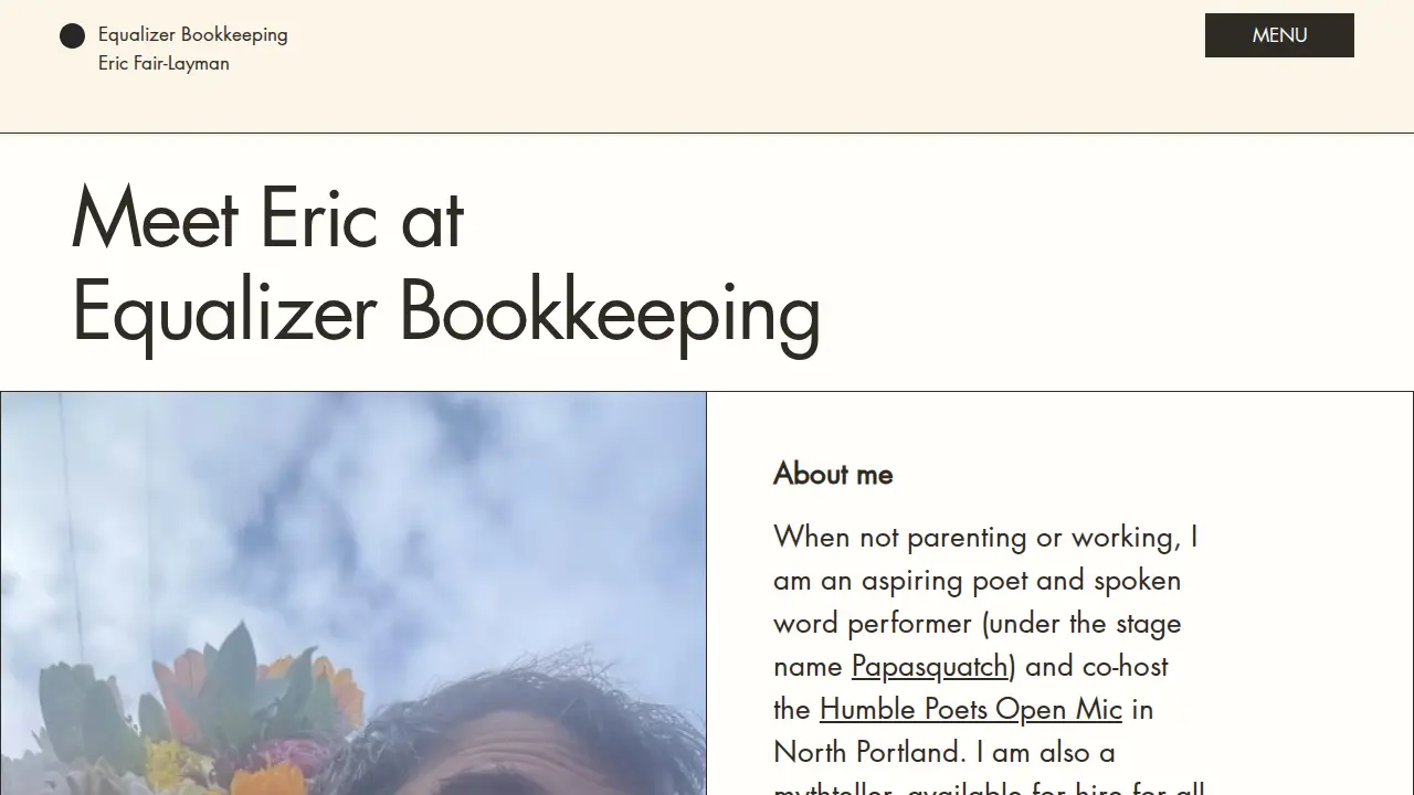 Equalizer Bookkeeping page