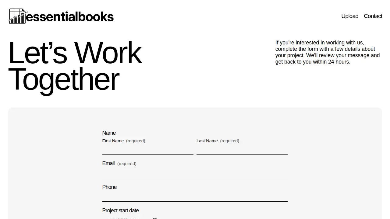 Essential Books page