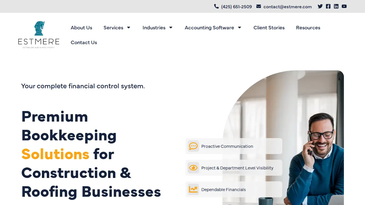 Estmere Accounting, Bookkeeping, Fractional CFO