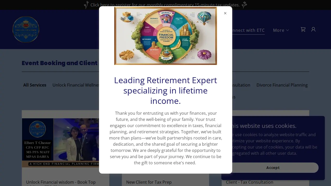Elbert T Chester CPA PLLC page