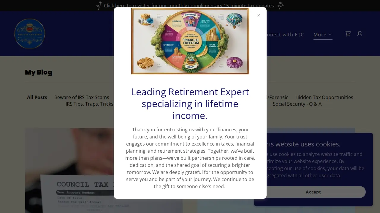 Elbert T Chester CPA PLLC page