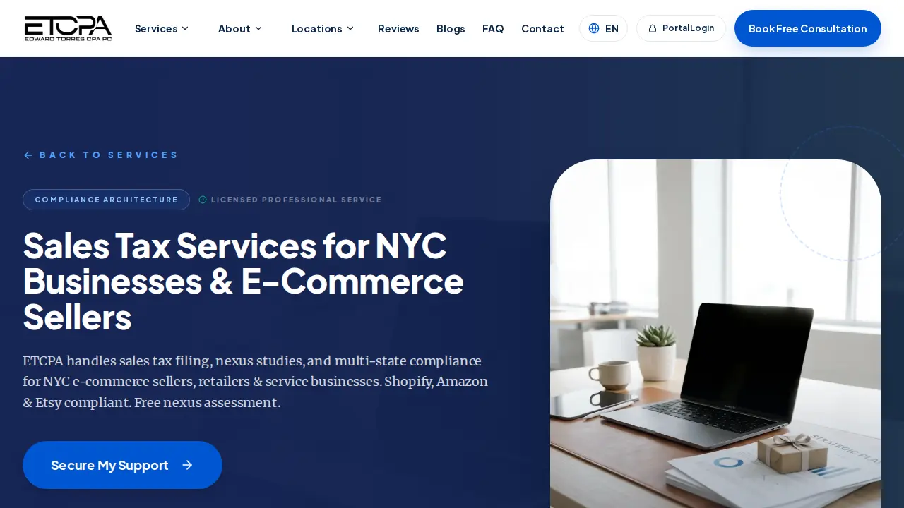 Edward Torres, CPA PC | Tax & Accounting Services in New York page