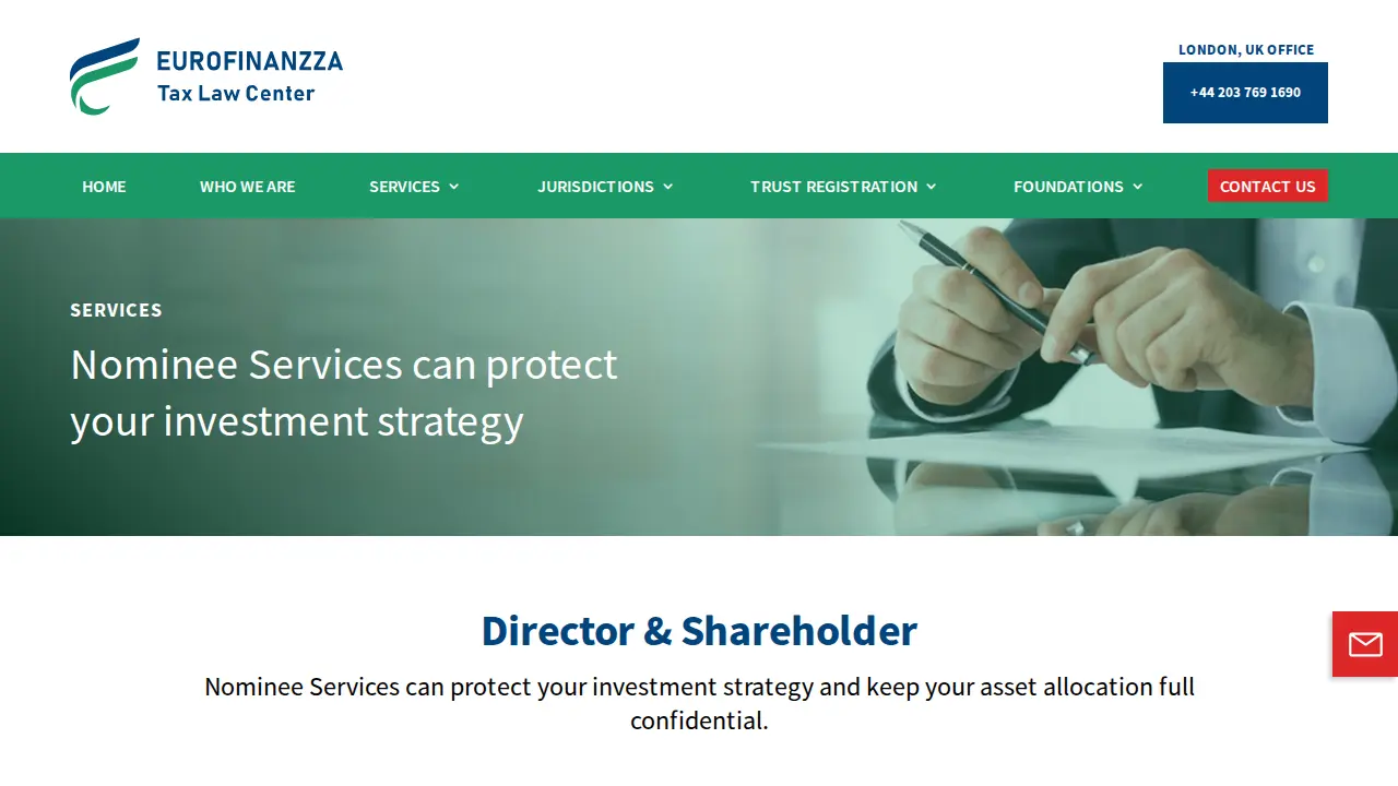 EUROFINANZZA page