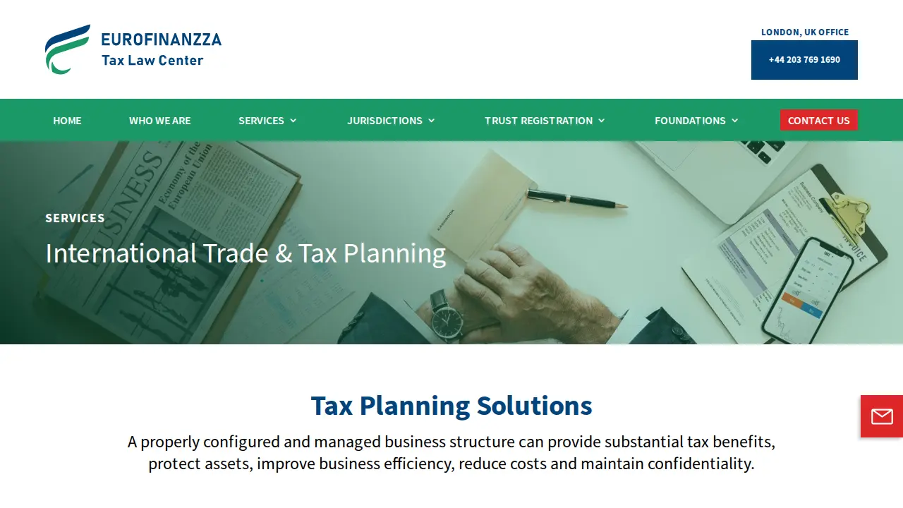 EUROFINANZZA page
