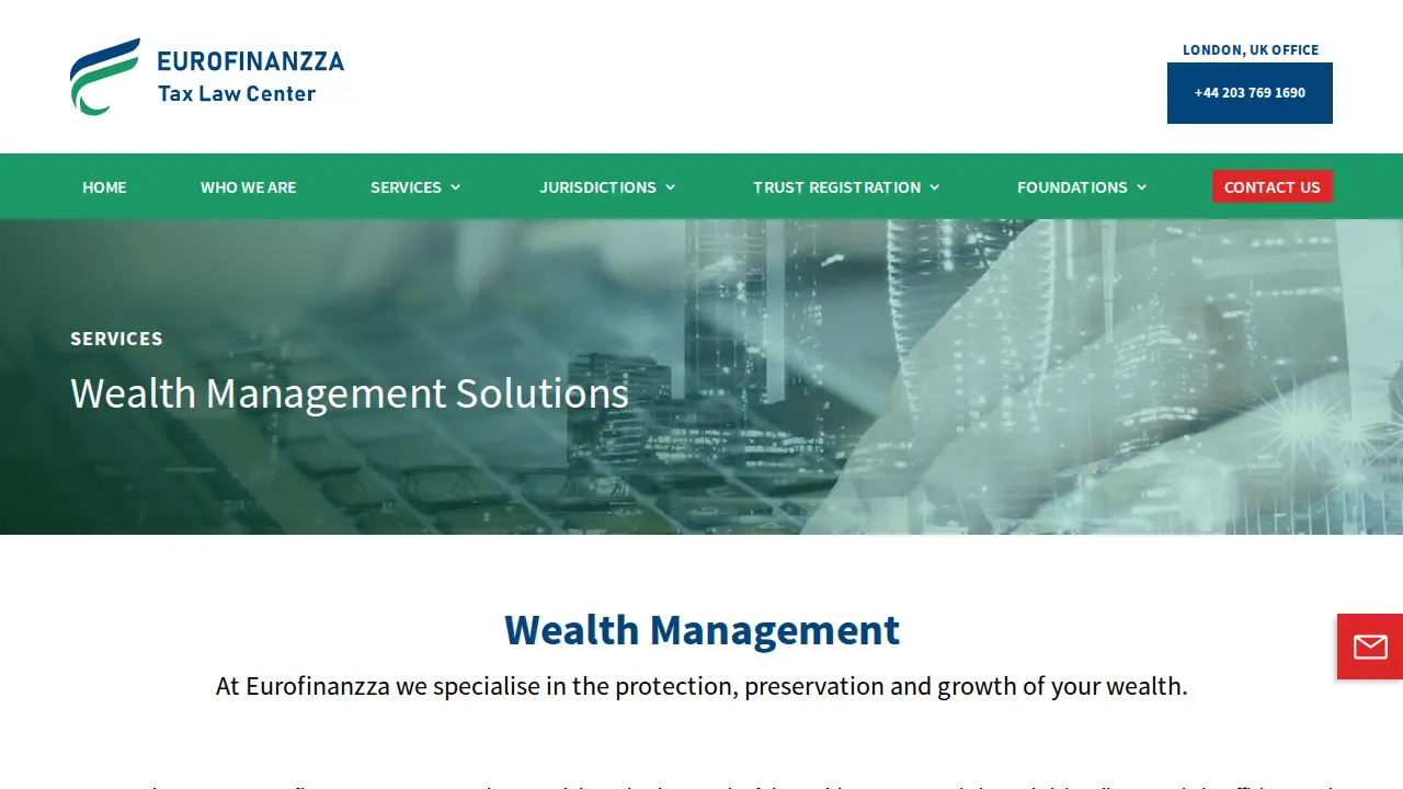 EUROFINANZZA page