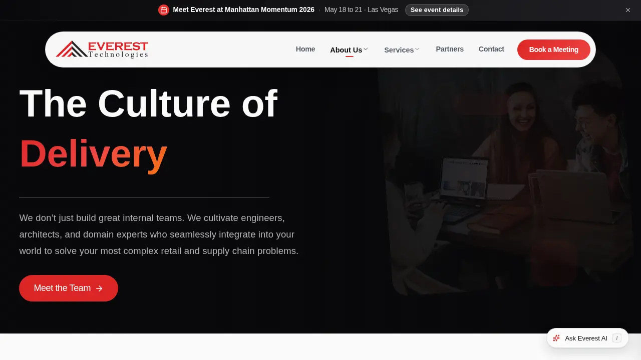 Everest Technologies Inc page