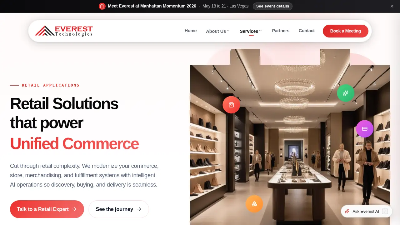 Everest Technologies Inc page