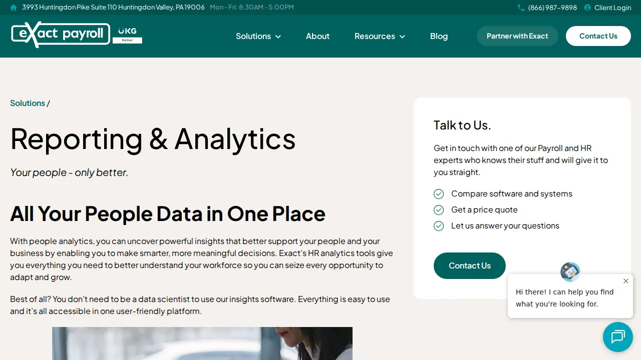 Exact Payroll Inc page