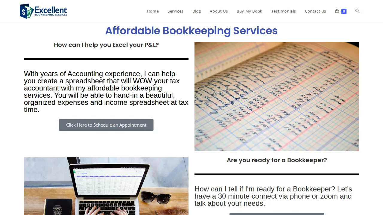 Excellent Bookkeeping Services, LLC page