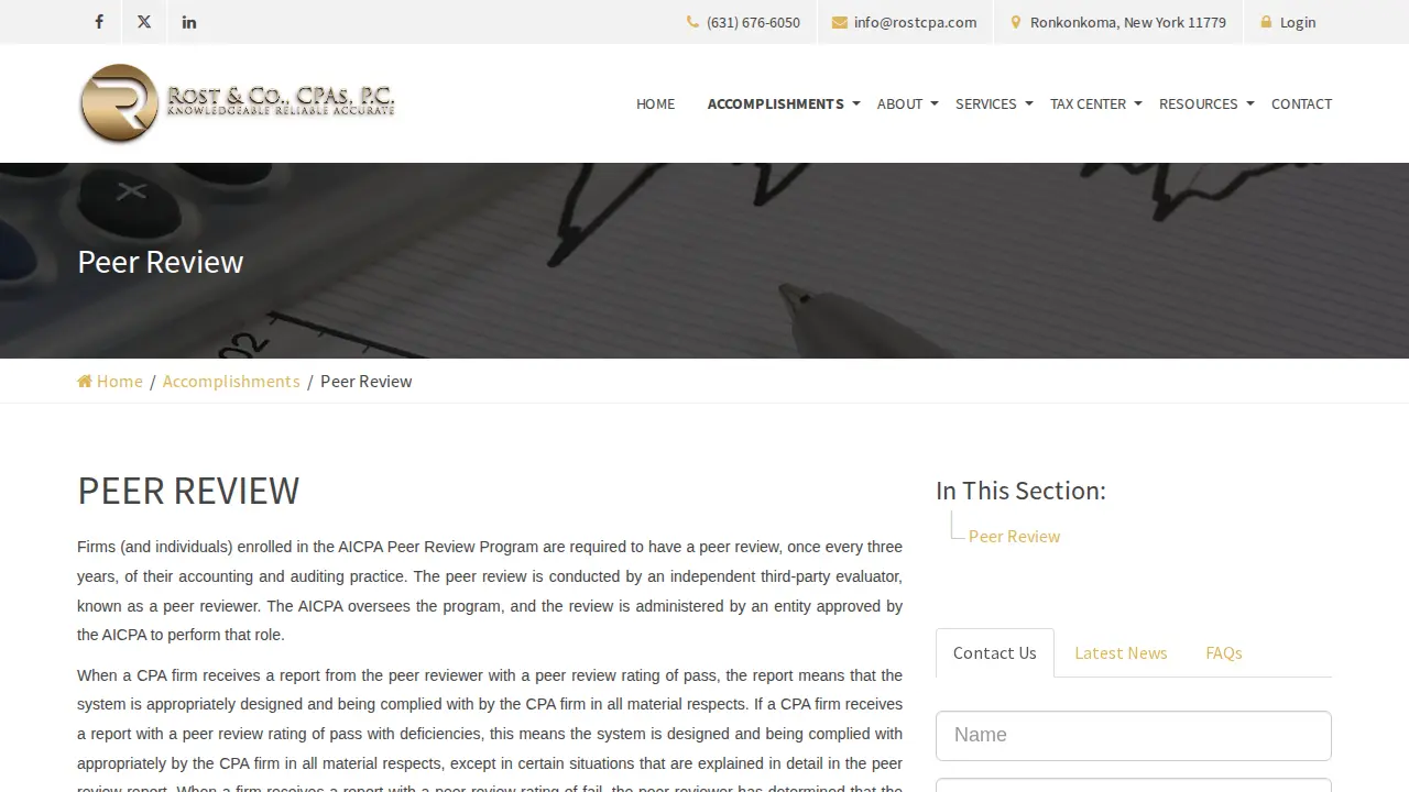 ezCPA.co, Inc. page