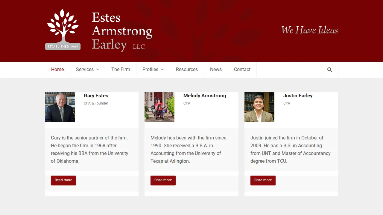 Estes Armstrong Earley LLC CPA's