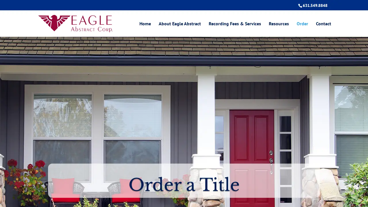 Eagle Abstract Corporation page