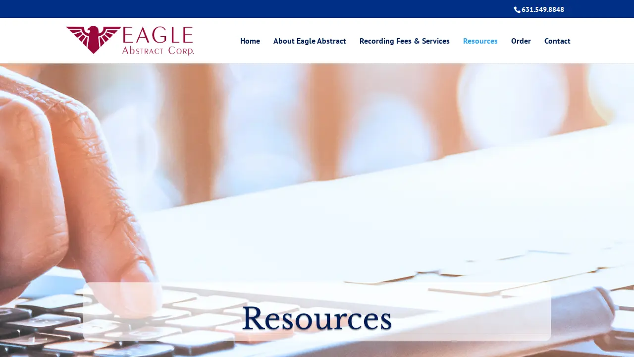 Eagle Abstract Corporation page