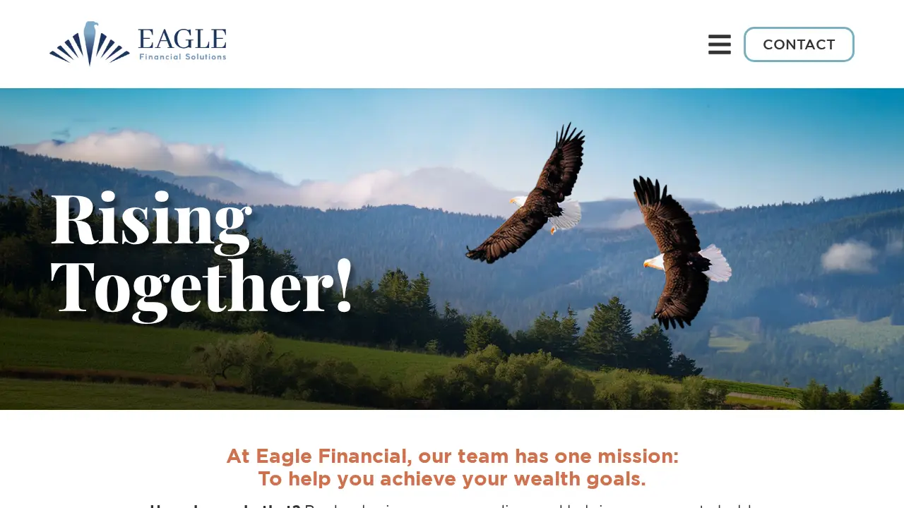 Eagle Financial Solutions page